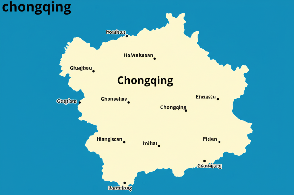 重庆区位图