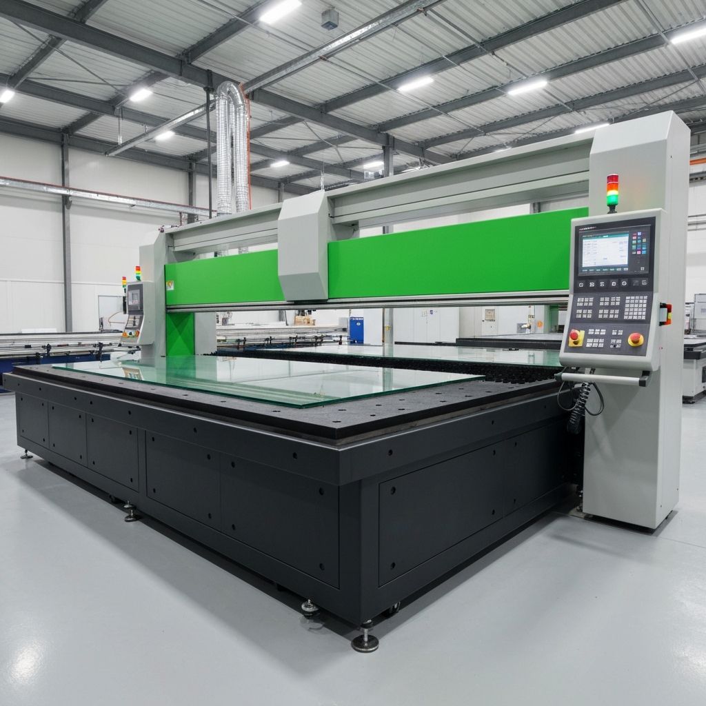 全自动CNC玻璃切割机