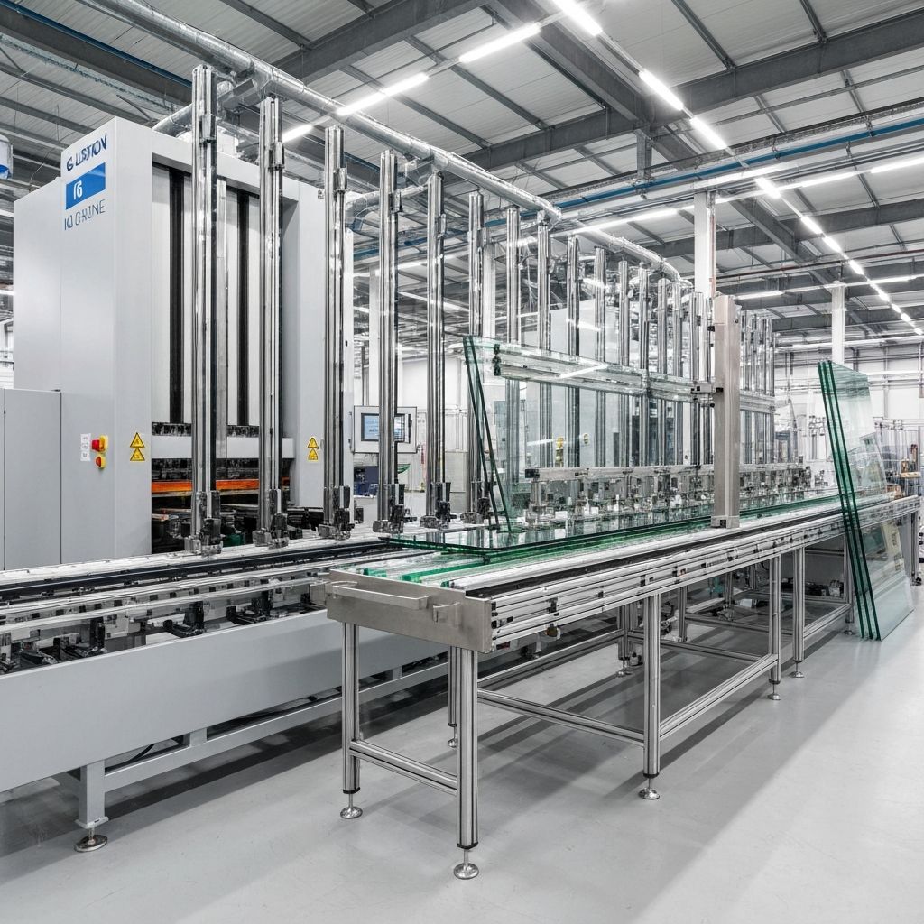 全自动中空玻璃合片线